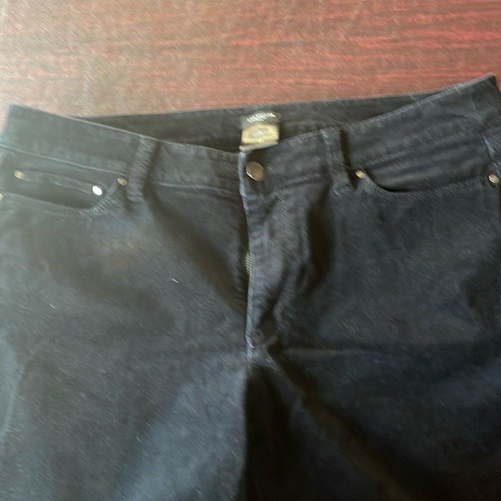 Ann Taylor Black Corduroy Pants